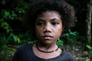 Portrait: Papuan girl, Milne Bay PNG