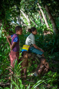 Family in the Jungle, Milne Bay, PNG
