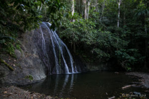 Waterfall in Hewiia, Milne Bay PNG