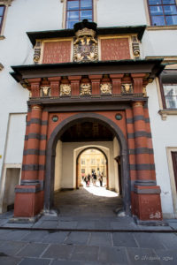 Swiss Gate into Vienna's Old Fortress, Austria