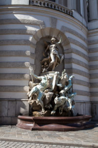 Power at Sea Fountain - Rudolf Weyr, 1893, Hofburg Imperial Palace, Vienna
