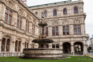 Fountain - Vienna Royal Opera House, Austria
