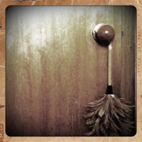 Duster on the Doorknob