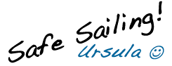 Text: Safe Sailing