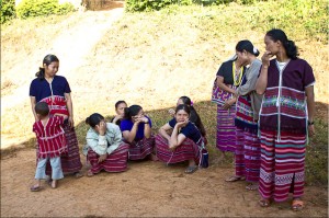 Karen Women in Traditional Dress
