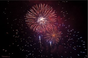 Red Fireworks