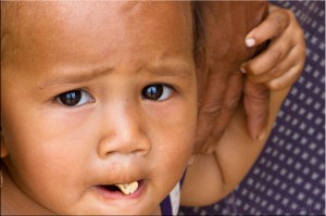Portrait: Baby with Bread