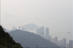 Karst Islands in Hong Kong Harbour and South China Sea