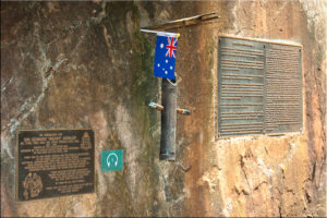 Memorial plaques for Weary Dunlop