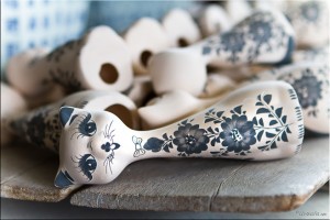 Greenware: Stylised Siamese Cats