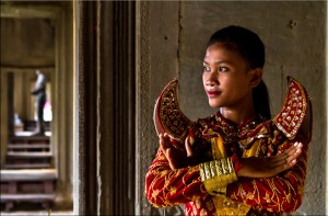 Portrait: Khmer woman as Ravana