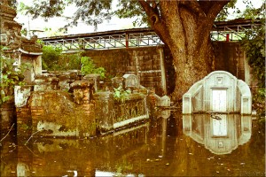 Old graves, flooded