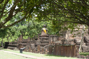 Back of a Sukhothai-era Buddha image