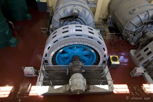 turbine and generator from 1912. Stave Falls Powerhouse
