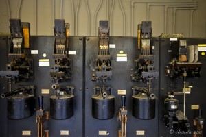 Old switches. Stave Falls Powerhouse.