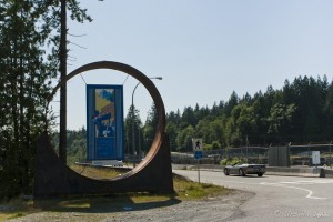 Entry Signpost: Stave Falls Powerhouse