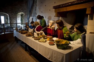 Dinner Tableau Pembroke Castle Gatehouse
