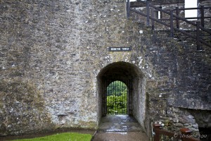 Entry to the Monkton Tower, Pembroke Castle.