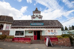 A ladies wear store in and old school building, Chemainus BC