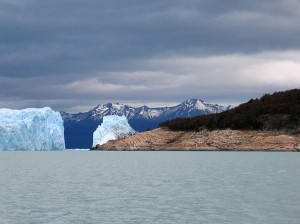 Gateway to Perito Moreno from Lake Argentino.