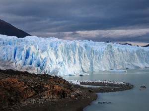 Edge of the Perito Moreno Glacier