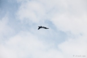 Upside-down American F-16C Fighting Falcon, Singapore Airshow 2014