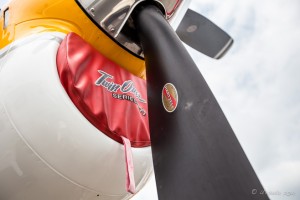 Nose detail of a Twin Otter Series 400 Turboprop, Singapore Airshow 2014