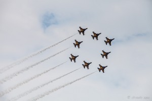 Eight South Korean Supersonic T-50s in diamond formation ,Singapore Airshow 2014