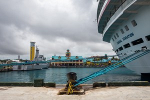 Carnival Sensation at Dock