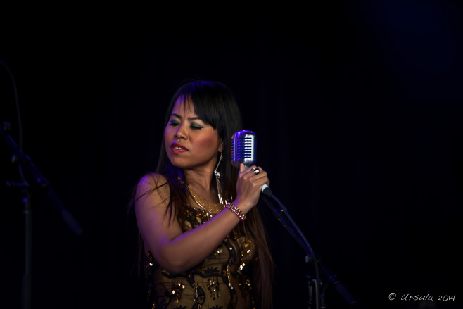 Singer Srey Channthy, Bluesfest 2014, Byron Bay