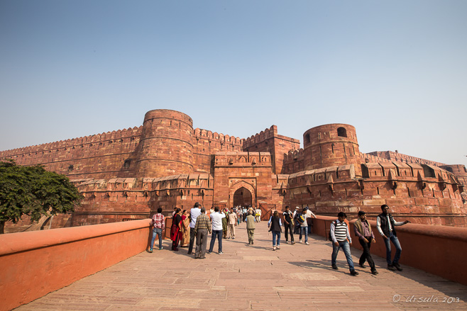 Agra Fort Entry: Amar Singh Gate