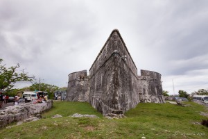 Prow of Fort Fincastle, Nassau the Bahamas