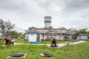 View of Fort Fincastle and its Cannons, Nassau