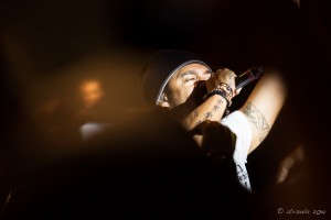 Michael Franti in the Crowd, Bluesfest 2014, Byron Bay