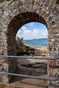 View through the Arch, Elizabeth Castle Jersey