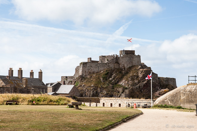 View of Elizabeth Castle, Jersey