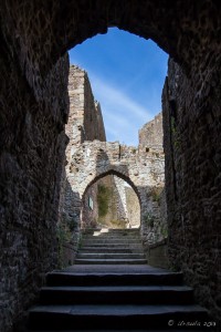 Steps and Archways, Mont Orgueil Castle