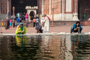 Reflecting Pond, Jama Masjid, Old Delhi