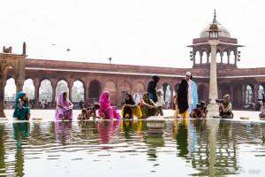 Reflecting Pond, Jama Masjid, Old Delhi
