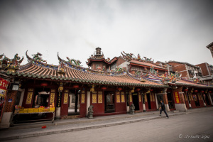 Guandi Temple under a tray sky, Quanzhou China