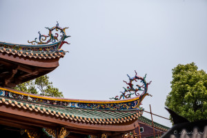 Roof of the Heaven King Hall Nan Putuo Temple, Xiamen, Fujian Province, China