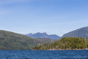 Landscape: Waters and mountains around Clayoquot Sound, BC