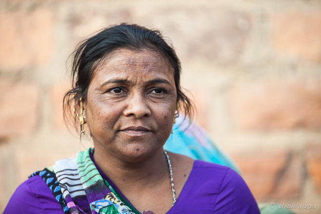 Portrait: Indian Woman in the Street, Jodhpur Rajasthan India