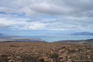 Lake Argentina from Loma del Pliegue Tumbado, Patagonia
