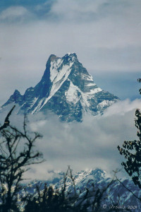 Machhapuchchhre, the Annapurnas, Nepal