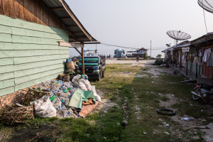Rubbish pile, Tuktuk, Samosir Island, North Sumatra
