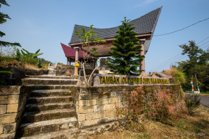 Grave of Ompu Raja Rosuhul Sihaloho, Samosir Island, North Sumatra