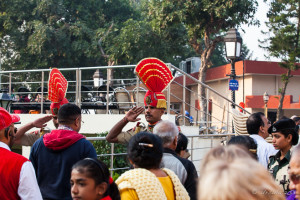 Indian Border Security Force (BSF) officer, Attari-Wagah Border, Amritsar Punjab India