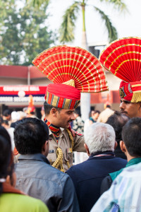 Indian Border Security Force (BSF) officer, Attari-Wagah Border, Amritsar Punjab India