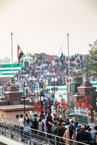 Lowering the Flags, Attari-Wagah Border, Amritsar Punjab India